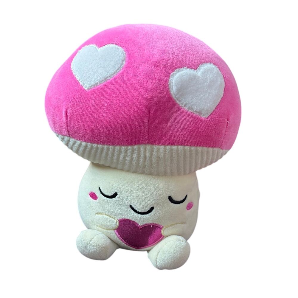 Smoochy Pals Mushroom Pink 12 inch